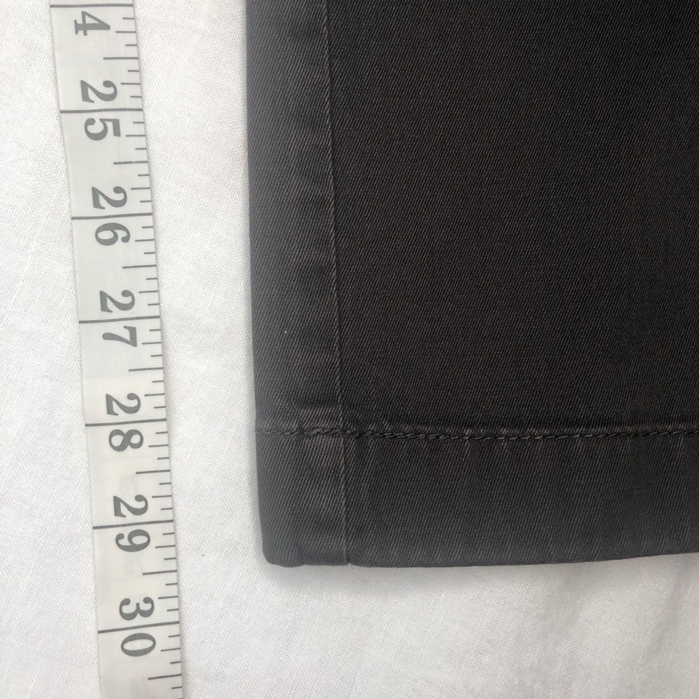 J. Crew Stretch 770 Straight Men’s chinos pants Onyx Grey Dark Gray Waist 31 - Picture 7 of 13